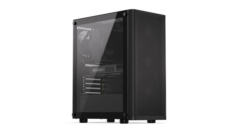 Case ENDORFY Ventum 200 Air MicroTower Case product features Transparent panel Not included ATX MicroATX MiniITX Colour Black EY2A002