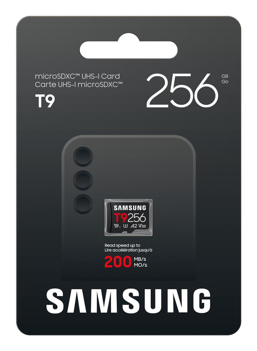MEMORY MICRO SDXC T9 256GB/V30 MB-MH256T/WW SAMSUNG