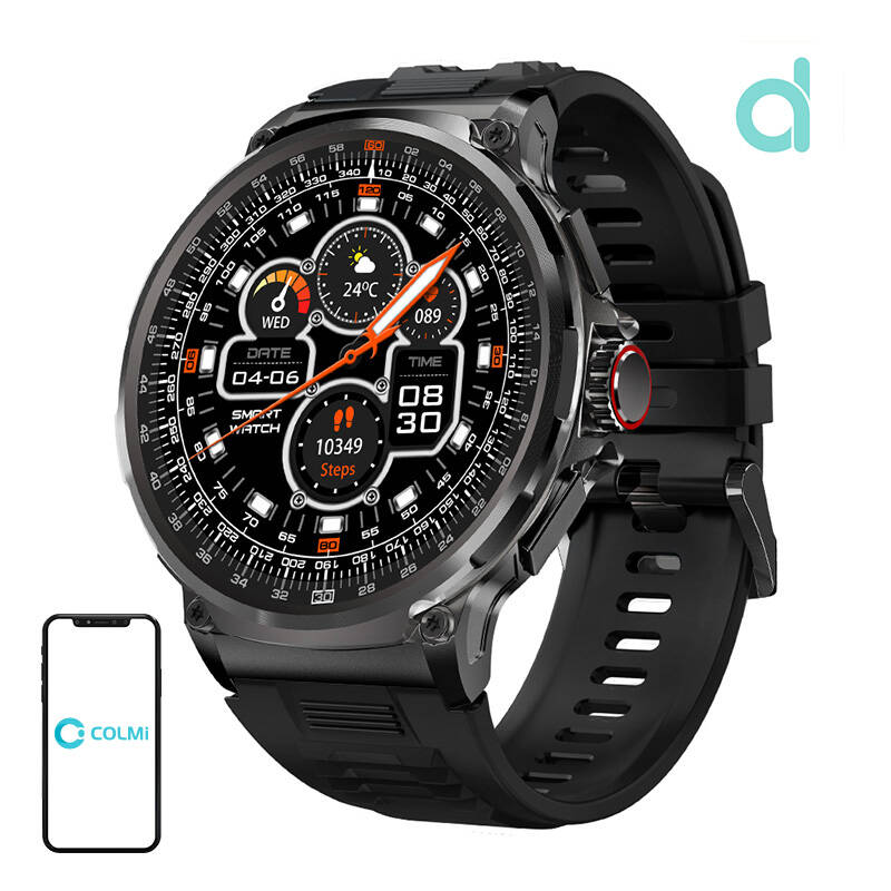 Colmi V69 smartwatch (black) - Image 1
