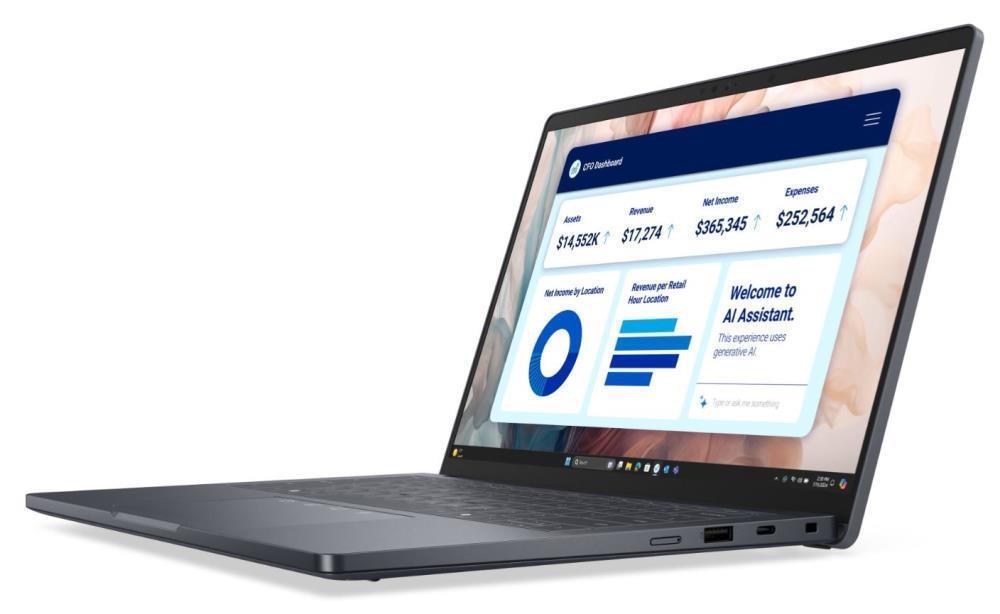 Notebook DELL PRO Premium Pro 14 Premium (PA14250) CPU Core Ultra u5-236V 2100 MHz CPU features vPro 14" RAM 16GB LPDDR5x 8533 MHz SSD 512GB Intel Arc (TM) graphics Integrated EST Windows 11 Pro 1.14 kg BTO201_PA14250_EMEA_EST