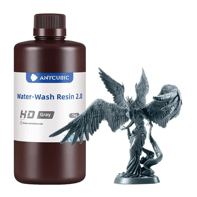 ANYCUBIC Water-Wash Resin 2.0 (gray) - Image 1