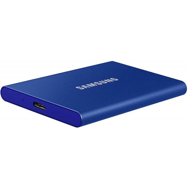 External SSD SAMSUNG T7 1TB USB 3.2 Write speed 1000 MBytes/sec Read speed 1050 MBytes/sec MU-PC1T0H/WW
