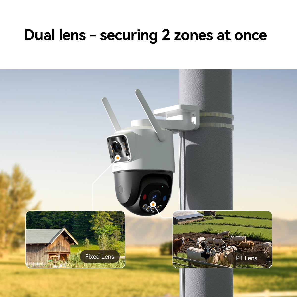 WRL CAMERA 3MP CRUISER DUAL 2C/4G IPC-S7XCP-6M1TED IMOU