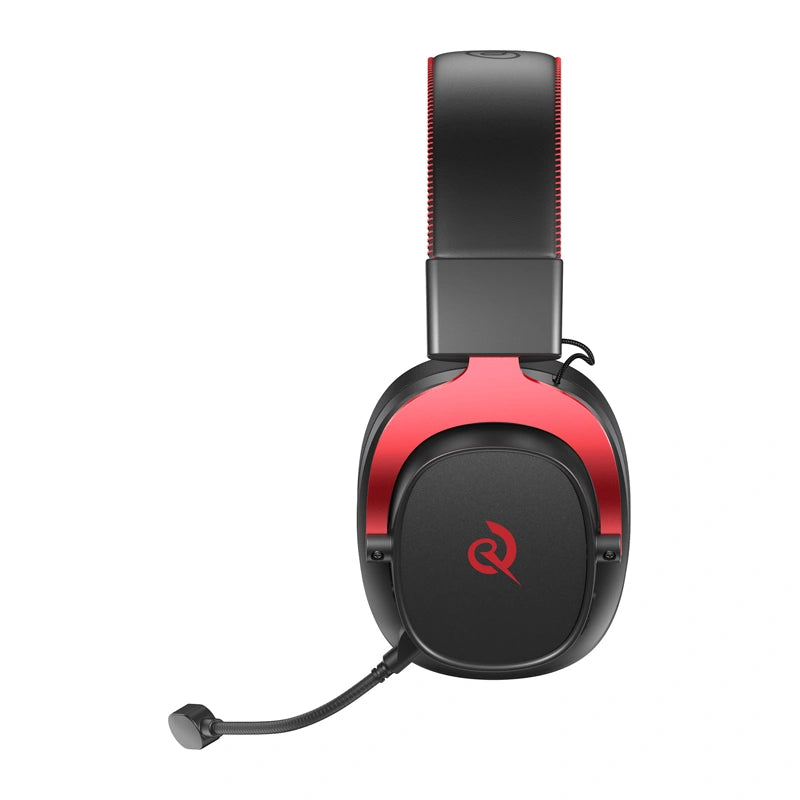 QCY Heroad VT200 Gaming Headphones (Black and Red) - Image 4