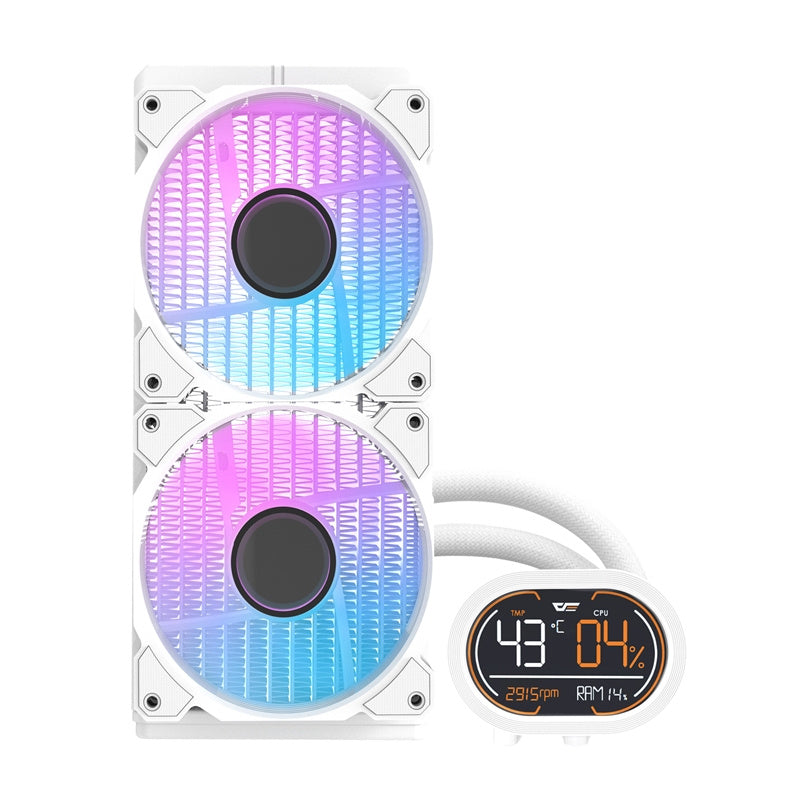 Darkflash DH240D CPU-Wasserkühler (weiß)