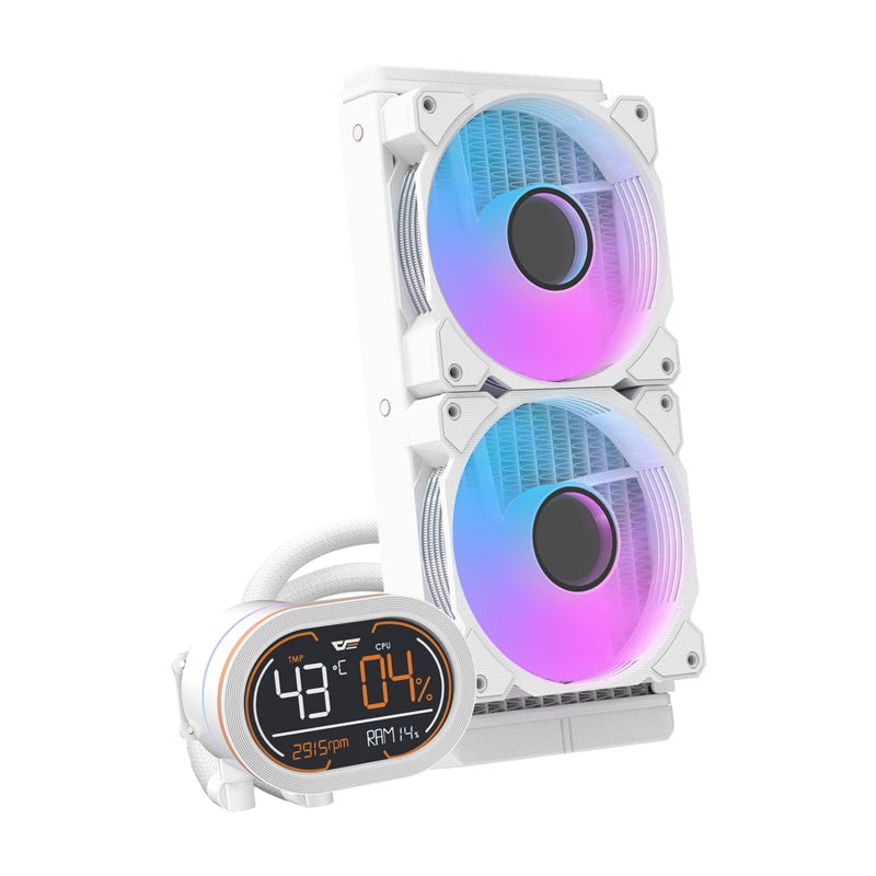 Darkflash DH240D CPU-Wasserkühler (weiß)