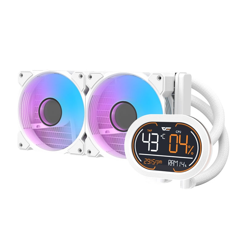 Darkflash DH240D CPU-Wasserkühler (weiß)