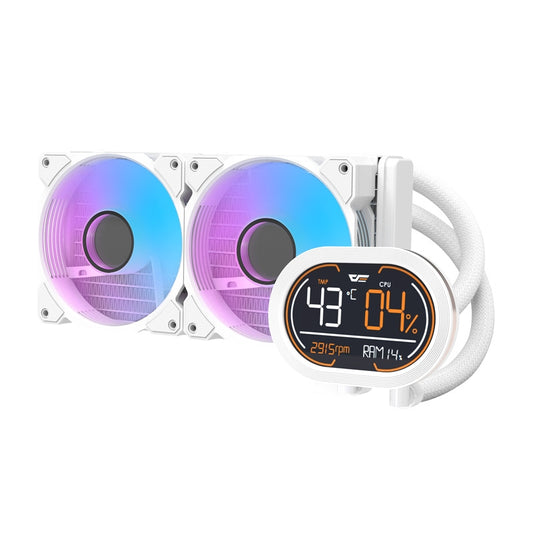 Darkflash DH240D CPU-Wasserkühler (weiß)