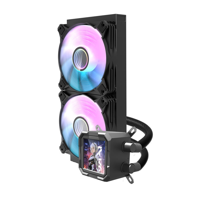Darkflash DV240S CPU water cooler (black) - Product Image 2