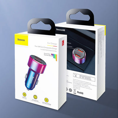 Baseus Magic Series PPS CCMLC20C-01 car charger 45W USB-C PD / USB-A QC - black