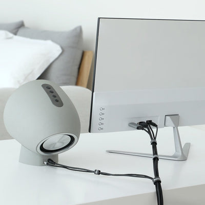 Baseus Rainbow Circle hook and loop Straps - Velcro tape Velcro cable organizer 3m black (ACMGT-F01)