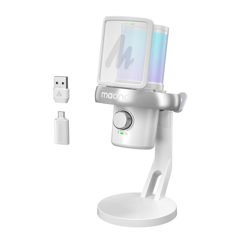 Maono DM40 Pro microphone (white) - Product Image 3
