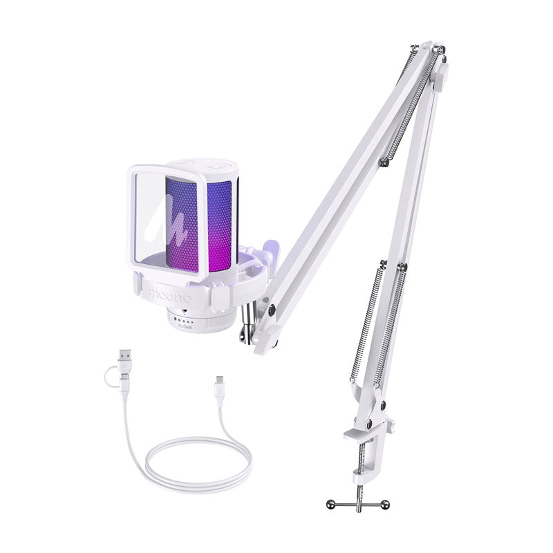 Maono DGM20S microphone (white) - Product Image 1