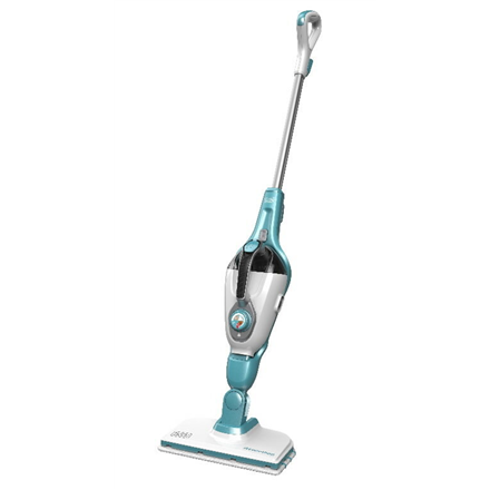 BLACK & DECKER Steam cleaner | FSMH1321-QS | Power 1300 W | Steam pressure 2.5 bar | Water tank capacity 0.5 L | White/A
