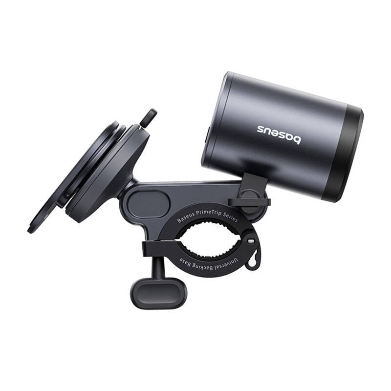 Baseus PrimeTrip 2-in-1 bike mount, phone holder + flashlight (black) - Product Image 3