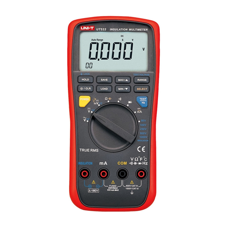 Uni-T UT533 Insulation Resistance Tester - Image 1