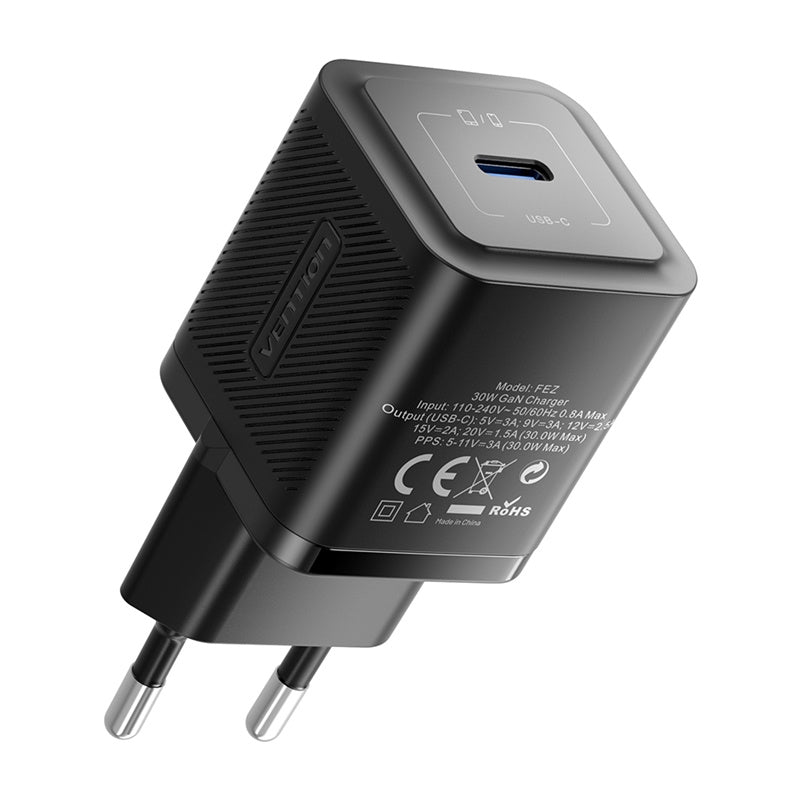 Vention FEZW0-EU USB-C GaN Netzteil (30W) (schwarz)