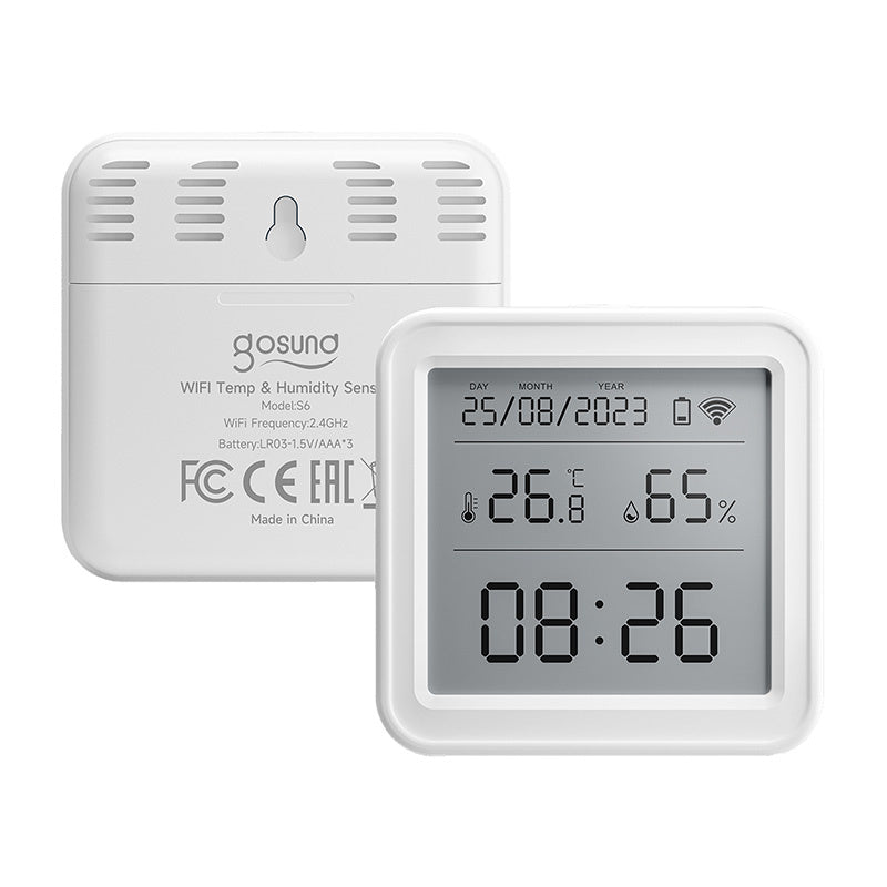 Zigbee Gosund ST17 LCD smart temperature and humidity sensor Tuya - Product Image 5