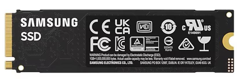 SSD SAMSUNG 990 EVO Plus 1TB M.2 PCIe Gen5 NVMe TLC Write speed 6300 MBytes/sec Read speed 7150 MBytes/sec 2.38mm TBW 1200 TB MZ-V9S1T0BW