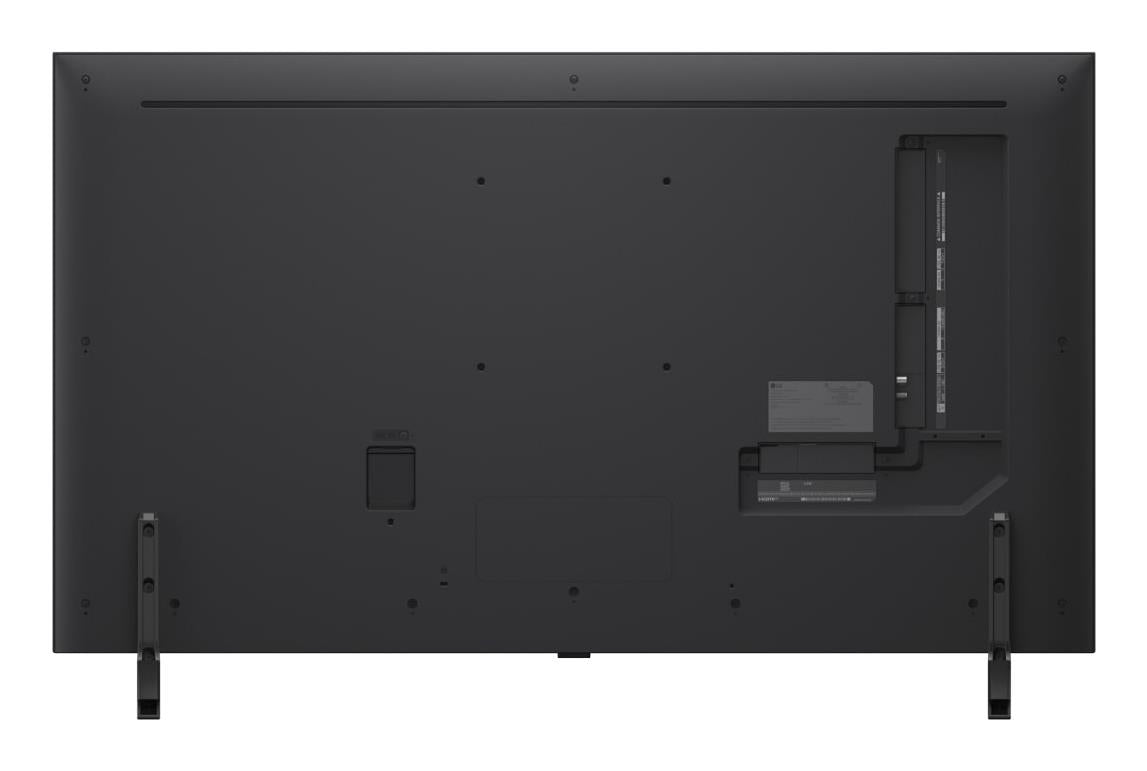 TV Set LG 43" 4K/Smart 3840x2160 Wireless LAN webOS Black 43QNED80A3A