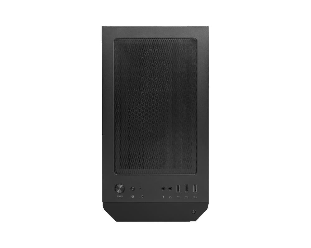 Case MSI MAG FORGE M100R Micro Not included MicroATX MiniITX Colour Black MAGFORGEM100R