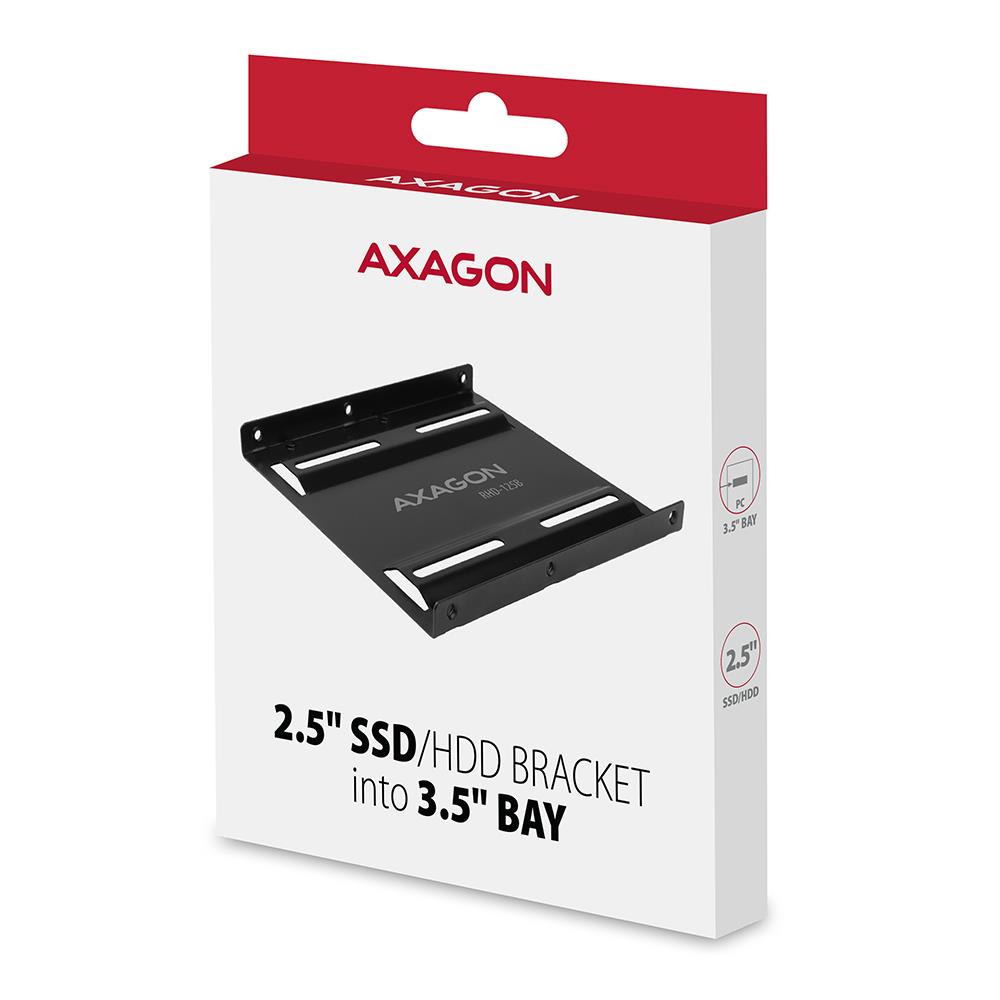 SSD ACC BRACKET 2.5" TO 3.5"/RHD-125B AXAGON