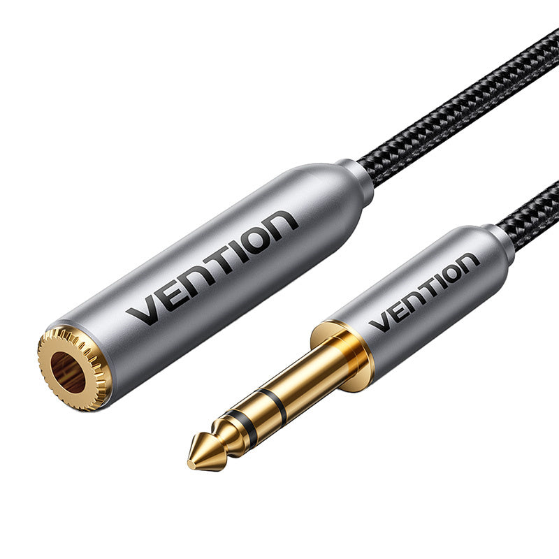 Vention Audiokabel, Stecker auf Buchse, 6,35 mm, BCXHH, 2 m