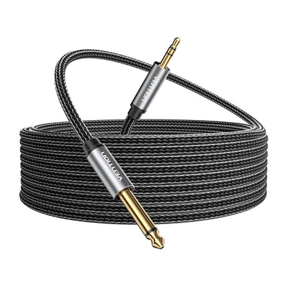 Audio cable mini jack 3.5mm male to jack 6.35mm male Vention BCYHF 1m