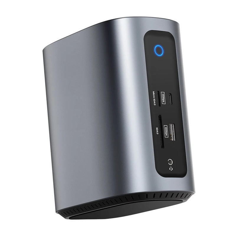 Blitzwolf BW-TH15 17in1 Docking Station 2xHD+DP+4xC+3xUSB 3.0+USB 3.1+C 3.2+C PD+RJ45+micro SD+SD+3.5mm Audio - Product Image 4