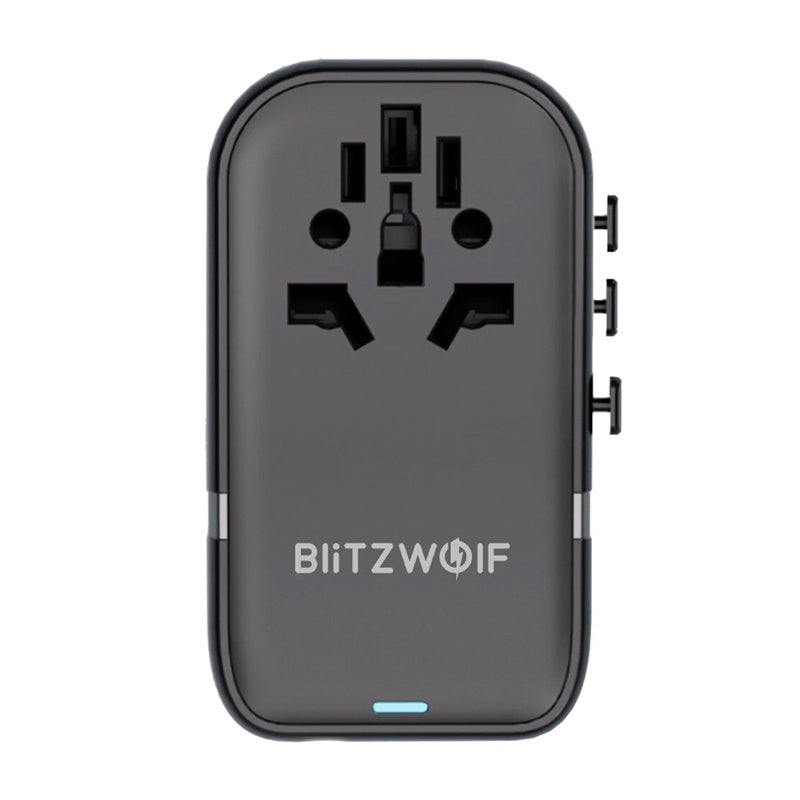 Blitzwolf BW-TA2 5-in-1 Travel Adapter 2xUSB PD + 2xC QC + C GaN 100W - Product Image 3