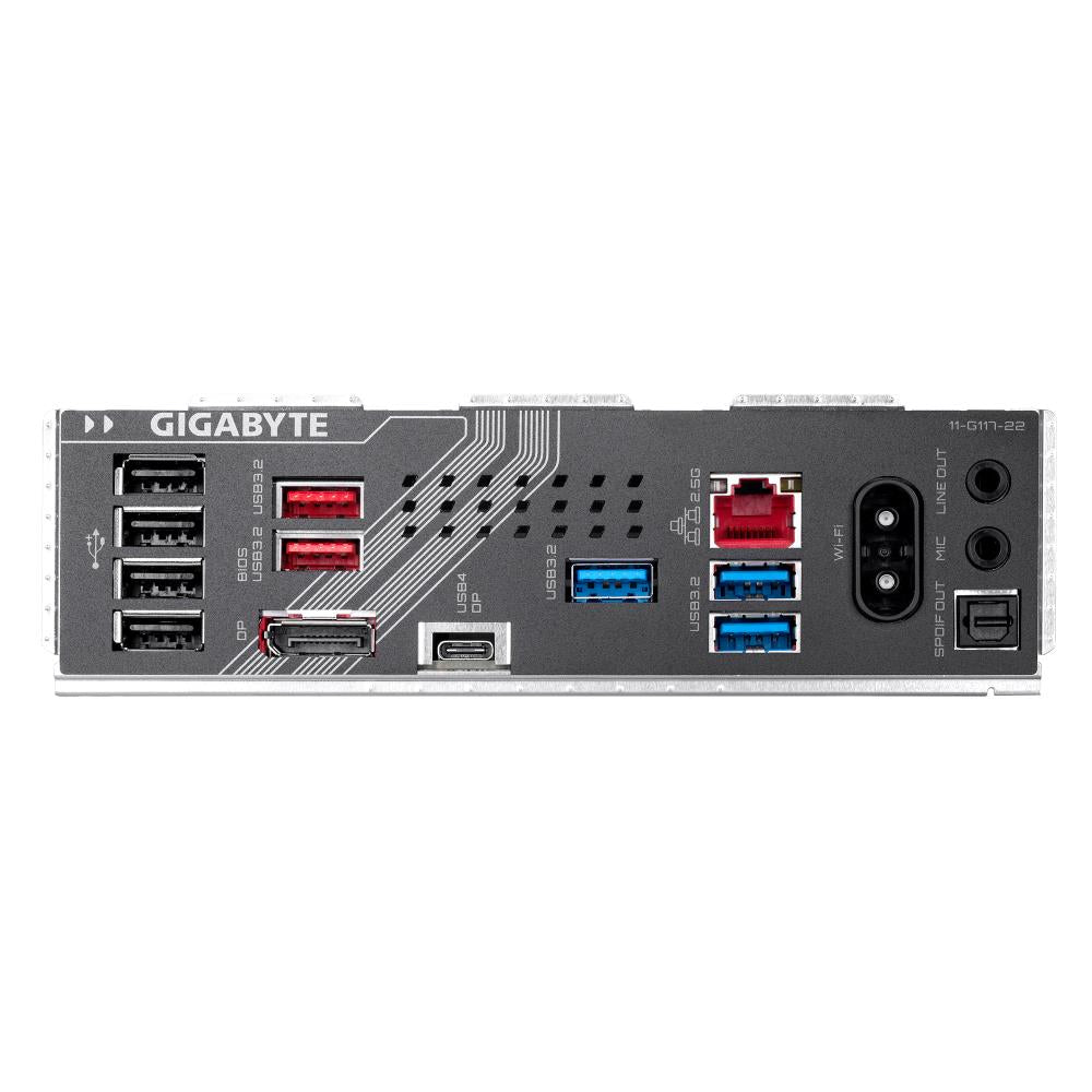Mainboard GIGABYTE Intel Z890 LGA1851 ATX Memory DDR5 Memory slots 4 2xPCI-Express 4.0 4x 1xPCI-Express 5.0 16x 4xM.2 1xDisplayPort 4xUSB 2.0 5xUSB 3.2 1xUSB-C 1xOptical S/PDIF 1xRJ45 2xAudio port Z890GAMINGXWIFI71.0