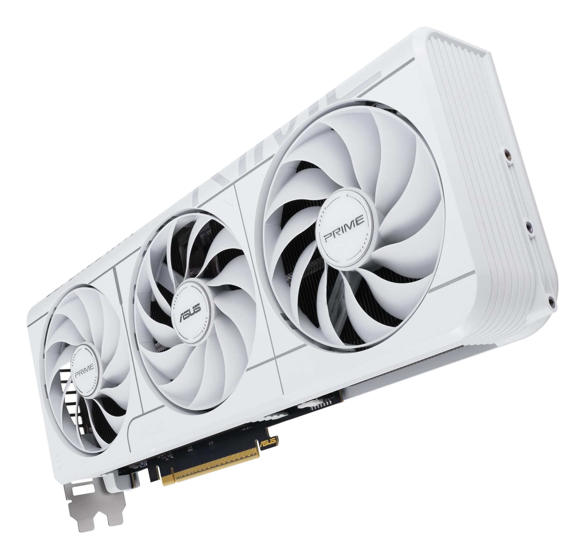 Graphics Card ASUS NVIDIA GeForce RTX 5070 12 GB GDDR7 192 bit Triple slot Fansink 1xHDMI 3xDisplayPort PRIME-RTX5070-O12G-WHITE