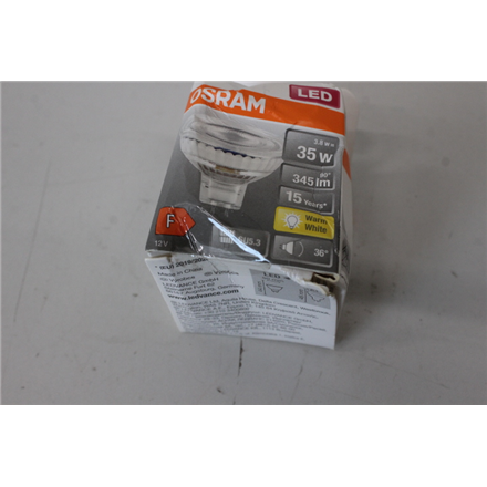 SALE OUT. Osram Parathom Reflector LED 12V MR16 35 non-dim 36° 3,8W/827 GU5.3 bulb | SALE OUT. | Osram Parathom Reflecto