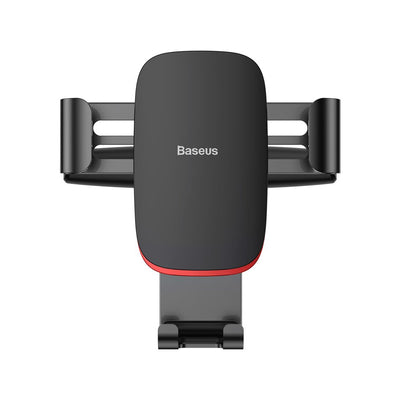 Baseus Metal Age Gravity Car Mount metal car gravity holder for CD slot black (SUYL-J01)