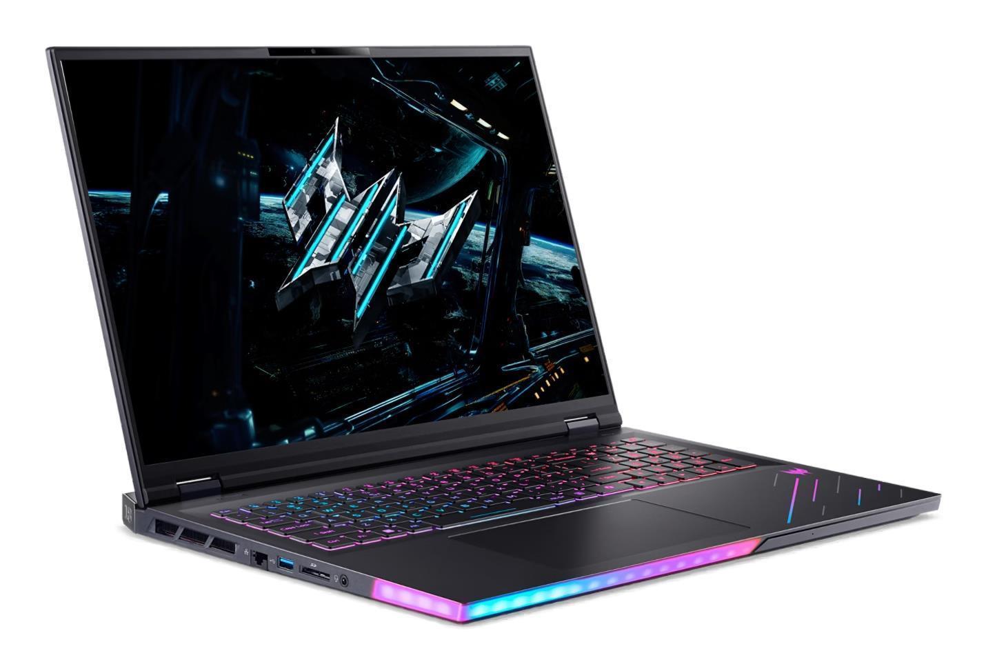 Notebook ACER Predator HELIOS 18 AI CPU Intel Core Ultra 9 275HX 18 " 2560 x 1600 pixels RAM 32 GB DDR5-SDRAM SSD 1000 GB Discrete graphics NVIDIA GeForce RTX 5080 16 GB On-board graphics Yes Keyboard language English OS installed Windows 11 Home Colour