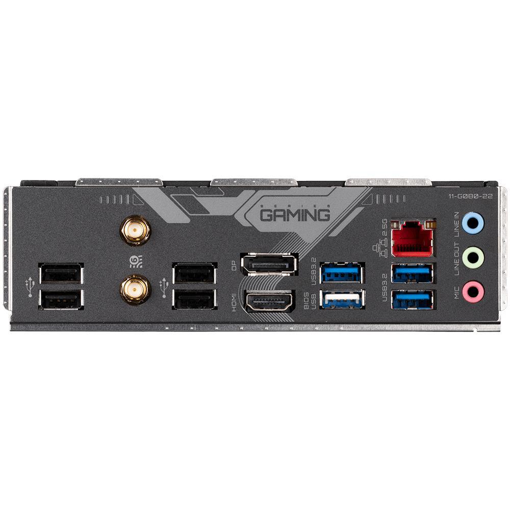 Mainboard GIGABYTE Intel B760 Express LGA1700 Micro-ATX Memory DDR5 Memory slots 4 1xPCI-Express 4.0 16x 1xM.2 1xHDMI 1xDisplayPort 5xUSB 2.0 3xUSB 3.2 1xRJ45 3xAudio port B760MGAMINGXAX1.1