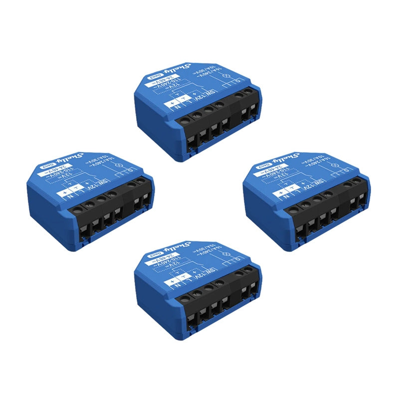 Shelly 1 Gen3 Set of 4 Controller WiFi/Bluetooth - Product Image 1