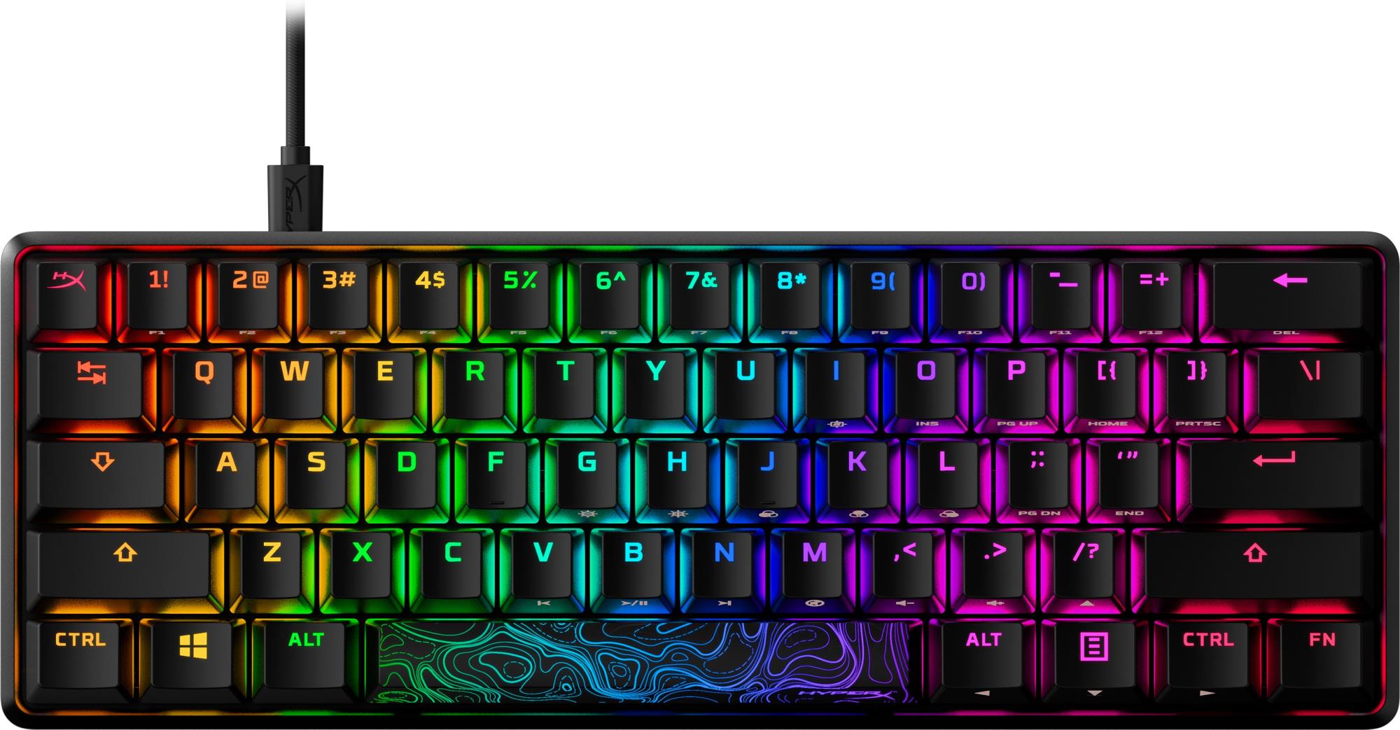 KEYBOARD ALLOY ORIGINS 60/HKBO1S-RB-US/G HYPERX