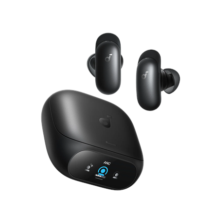 Anker Soundcore Liberty 5 Pro | Earbuds | In-Ear | Microphone | Midnight Black | Noise reduction | Wireless