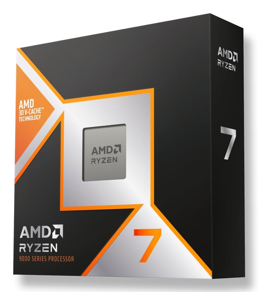 CPU AMD AMD RyzenT 7 9850X3D 4.7 GHz 8xCores Cache 96 MB Socket Socket AM5 TDP 120 W GPU Yes Box 100-100001973WOF