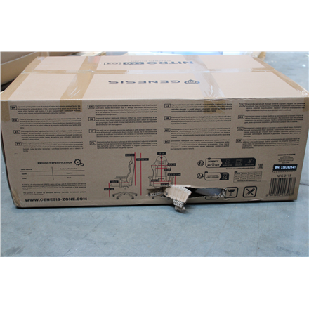 SALE OUT. Genesis Gaming Chair Nitro 440 G2 Black | DAMAGED PACKAGING | 24 month(s)