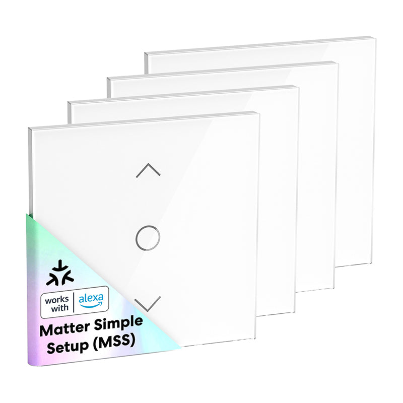 MEROSS MRS100MA(EU) Smart Wi-Fi (Matter) Roller Shutter Switch (4-Pack) - Image 1