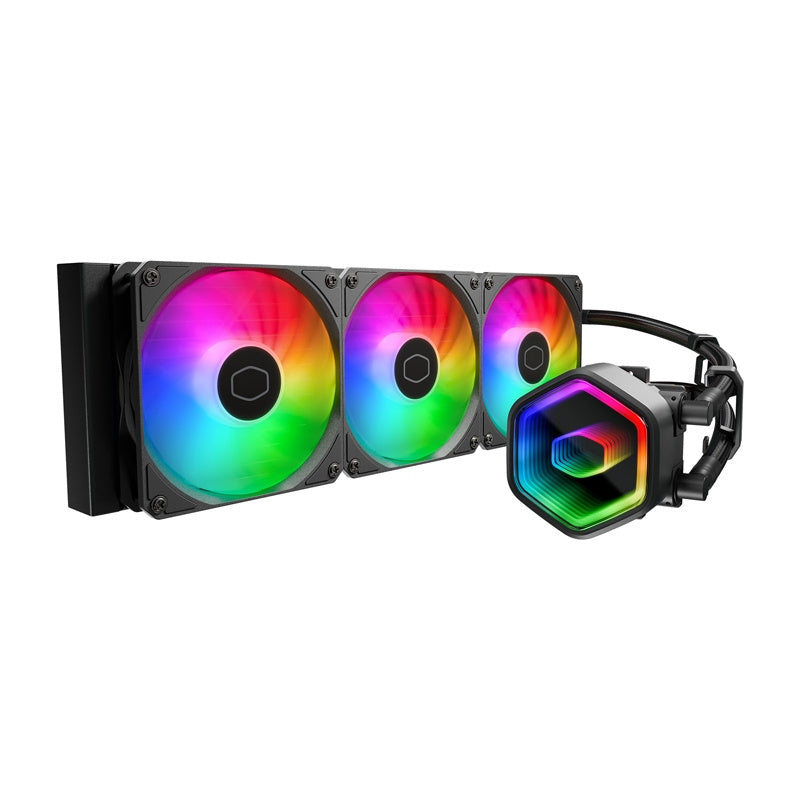 Cooler Master MasterLiquid 360 Core II ARGB water cooler (black) - Product Image 1