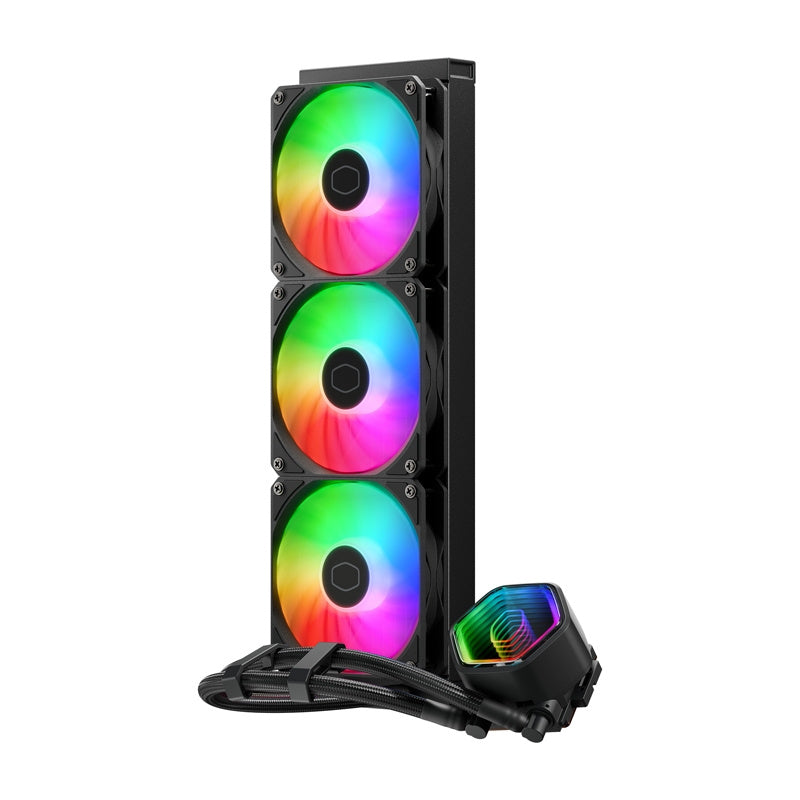 Cooler Master MasterLiquid 360 Core II ARGB water cooler (black) - Product Image 2