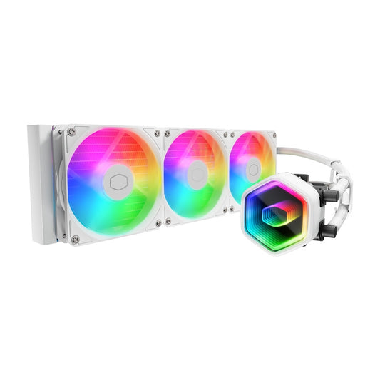 Cooler Master MasterLiquid 360 Core II ARGB water cooler (white) - Product Image 1