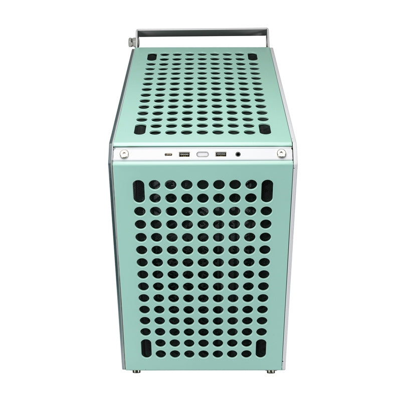 Cooler Master Qube 500 Flatpack Macaron computer case (green) - Product Image 4