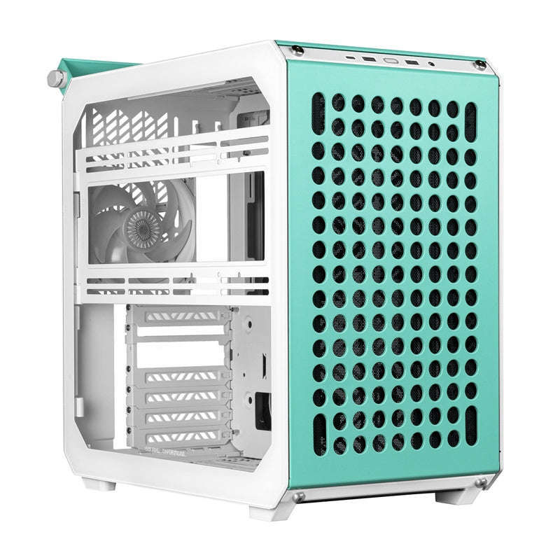 Cooler Master Qube 500 Flatpack Macaron computer case (green) - Product Image 3