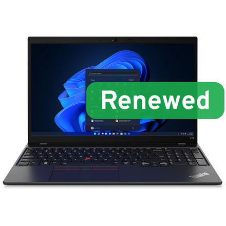 Lenovo Renewed Grade B | ThinkPad L15 Gen 3 | 15.6 " | 16 GB | SSD | 256 GB | AMD Radeon Graphics | Windows 11 Pro | Key