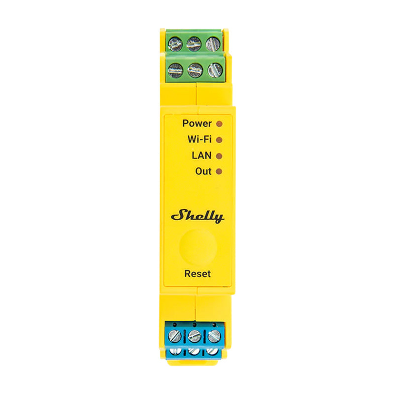 Shelly RGBWW Pro WiFi 5-Channel DIN Rail Lighting Controller - Product Image 2