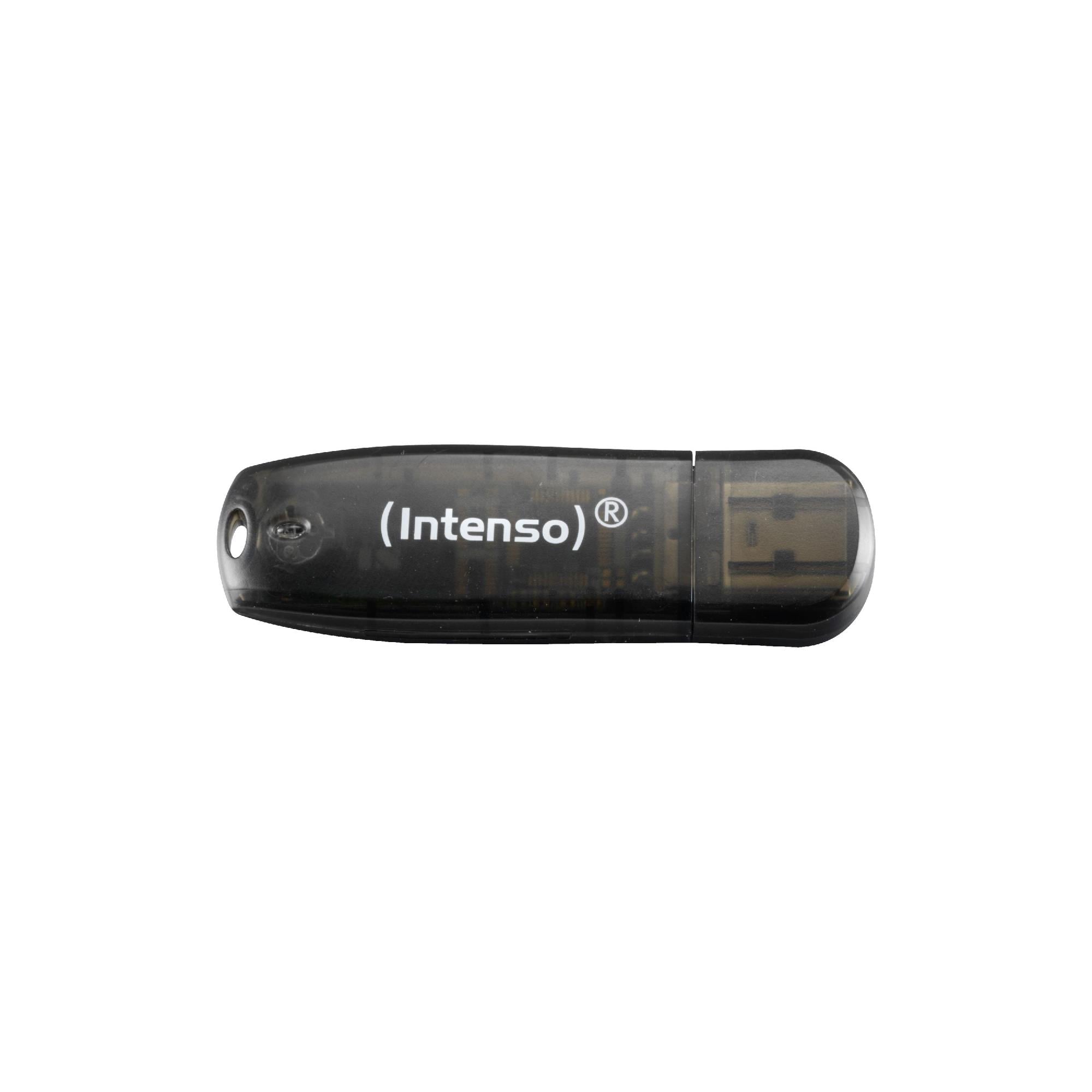 MEMORY DRIVE FLASH USB2 16GB/BLACK 3502470 INTENSO